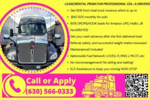 COMPANY DRIVER or LEASE OWNER OPS cipads