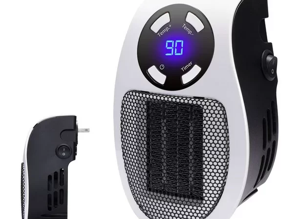 5 Core Programmable Space Heater, with Led Display Wall Outlet Electric Heater cipads freeads