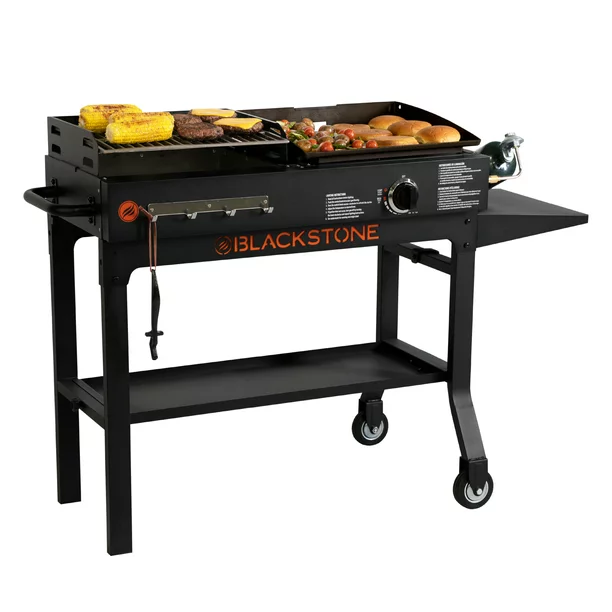 Blackstone Duo 17" Griddle and Charcoal Grill Combo At Walmart.com cipads freeads