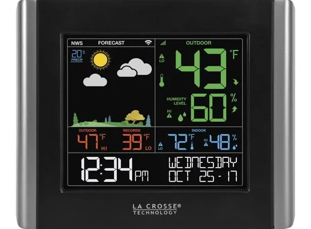 La Crosse Technology Wi-Fi Remote Monitoring Color Weather Station cipads freeads