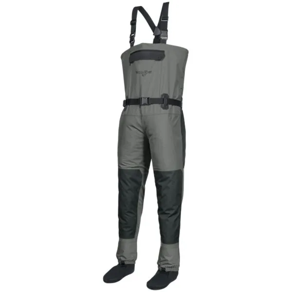 White River Fly Shop Montauk Stocking-Foot Chest Waders for Men cipads freeads