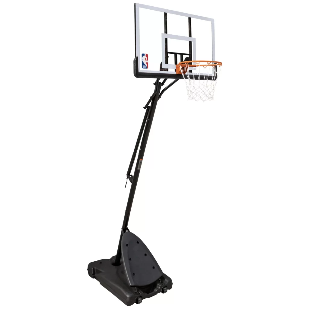 NBA 50 Portable Basketball Hoop with Polycarbonate Backboard cipads freeads