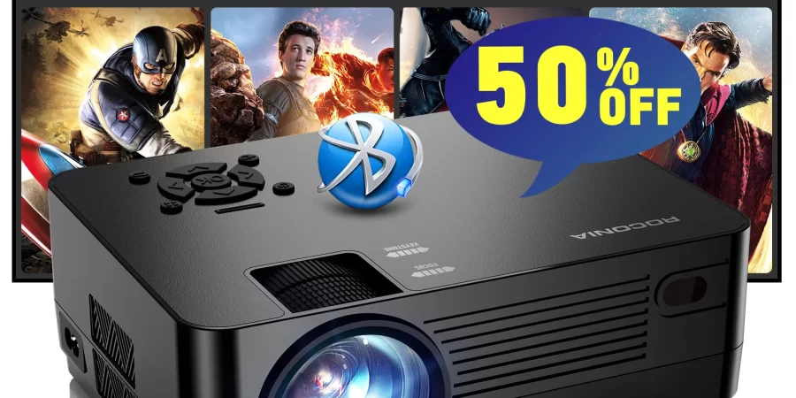 ROCONIA-5G-WiFi-Bluetooth-Native-1080P-Projector-9800LM-Full-HD-Movie-Projector-LCD-Technology-300-Display-Support-cipads-frreads