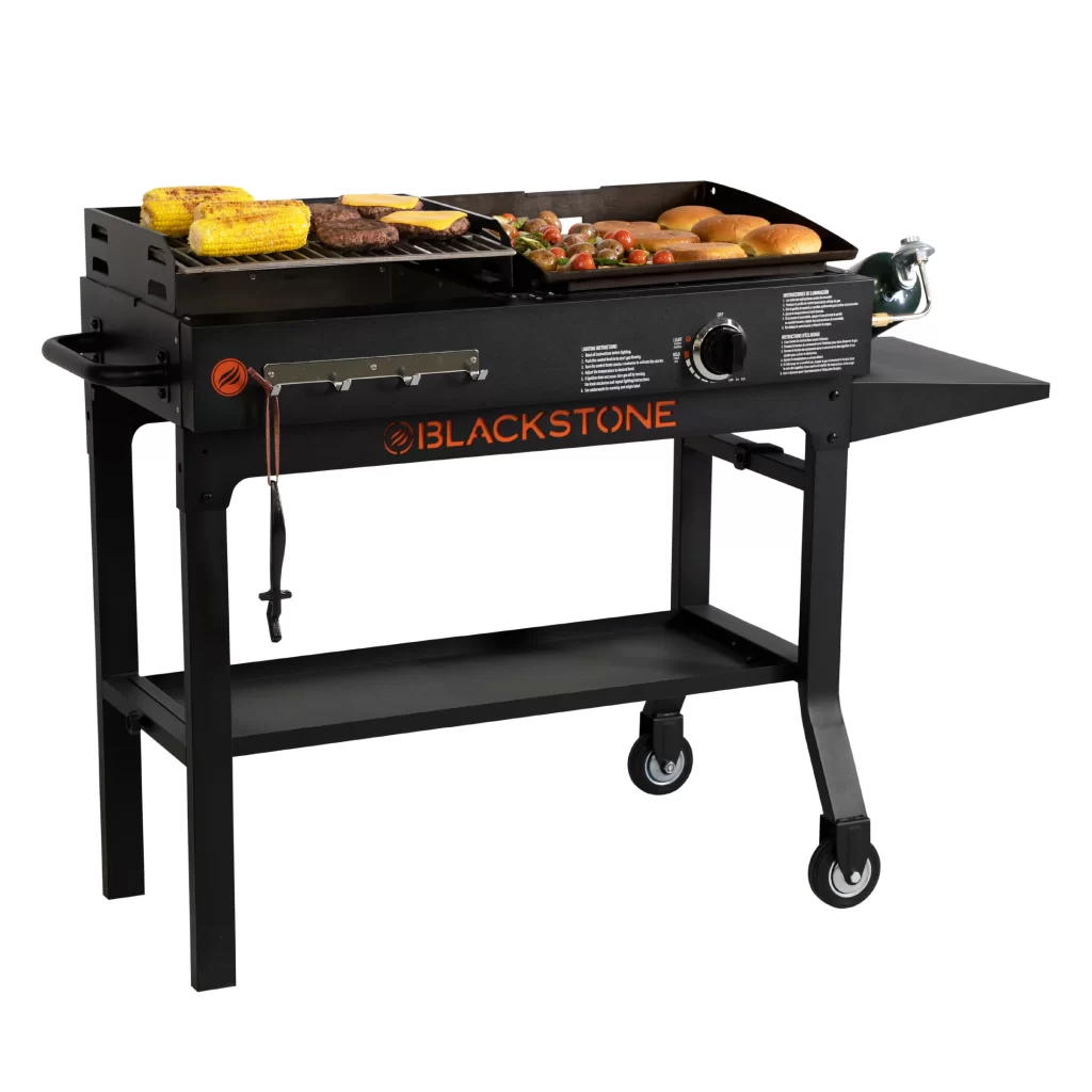 Blackstone Duo 17" Griddle and Charcoal Grill Combo cipads freeads