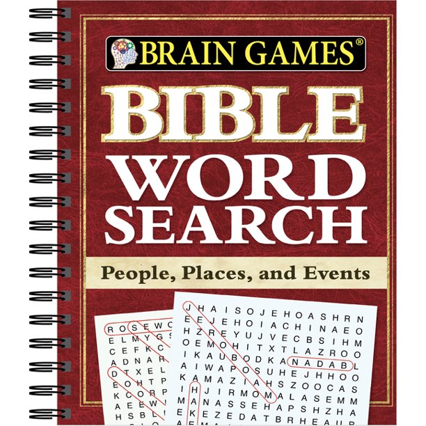 Brain Games - Bible: Brain Games - Bible Word Search : People, Places, and Events Book Review From Walmart cipads freeads