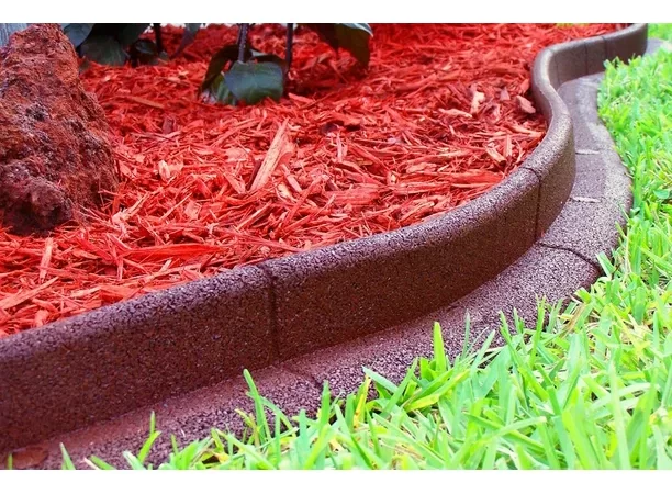 Eco-Border-3-x-48-Red-Rubber-No-Dig-Landscape-Garden-Border-Edging-Pack-6-cipads-freeads