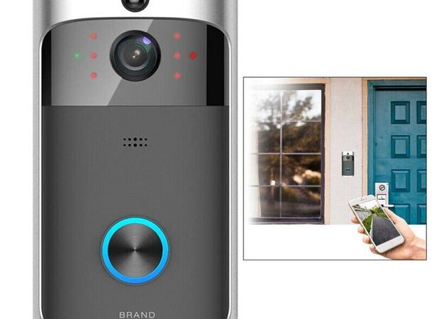 Wireless WiFi Video Doorbell Smart Phone Door Ring Intercom Security Camera Bell cipads freeads