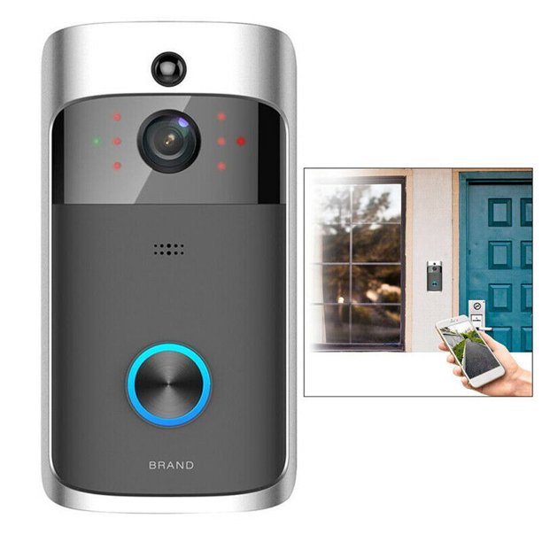 Wireless WiFi Video Doorbell Smart Phone Door Ring Intercom Security Camera Bell cipads freeads