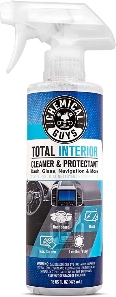 Chemical Guys SPI22016 Total Interior Cleaner and Protectant, Safe for Cars, Trucks, SUVs, Jeeps, Motorcycles, RVs & More, 16 fl oz cipads freeads