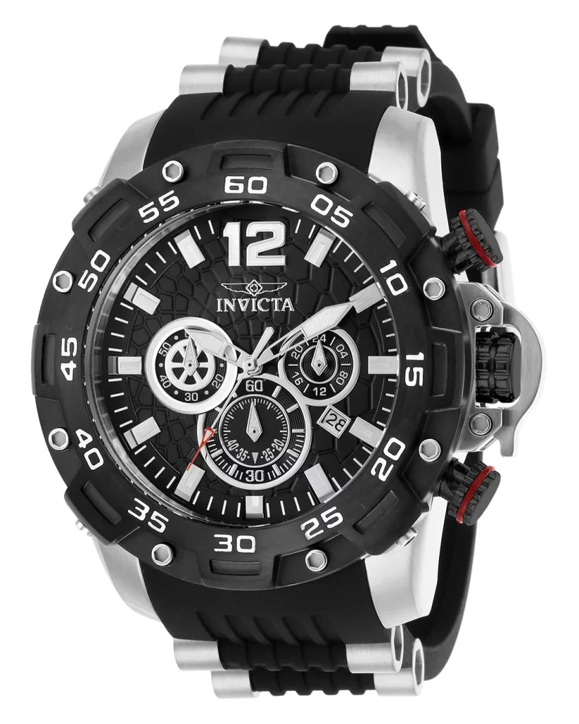 Invicta Men's 26403 Pro Diver Quartz Chronograph Black Dial Watch cipads freeads