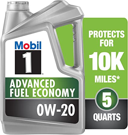 Mobil 1 Advanced Fuel Economy Full Synthetic Motor Oil 0W-20, 5 Quart cipads freeads