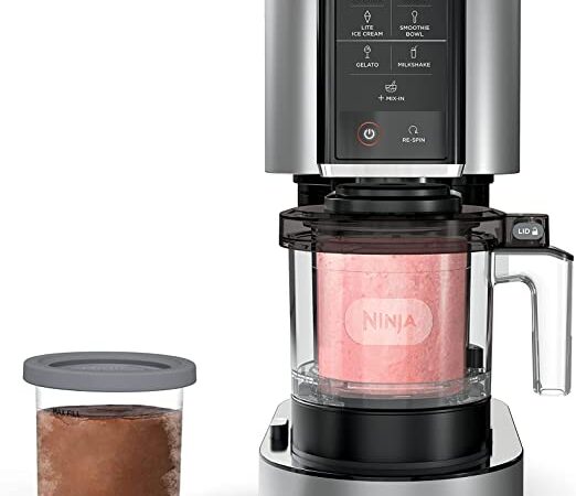 Ninja NC301 CREAMi Ice Cream Maker, For Gelato, Mix-ins, Milkshakes ...