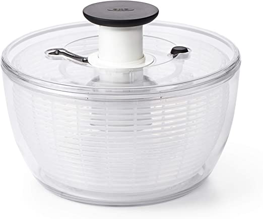 OXO Good Grips Large Salad Spinner - 6.22 Qt., White cipads freeads