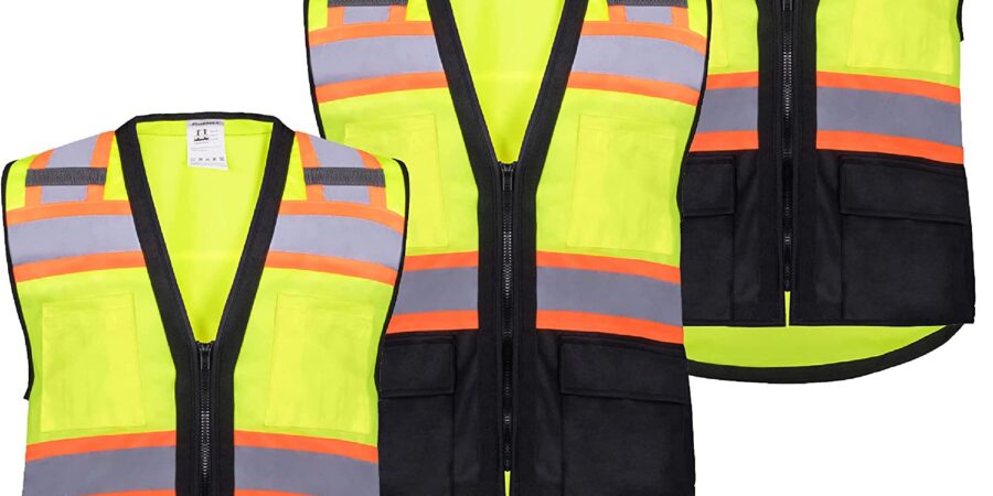 ProtectX-6-Pockets-High-Visibility-Zipper-Front-Safety-Vest-with-Reflective-Strips-ANSI-ISEA-Certified-Class-2-cipads-freeads