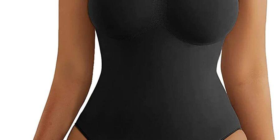 SHAPERX-Bodysuit-for-Women-Tummy-Control-Shapewear-Seamless-Sculpting-Thong-Body-Shaper-cipads-freeads