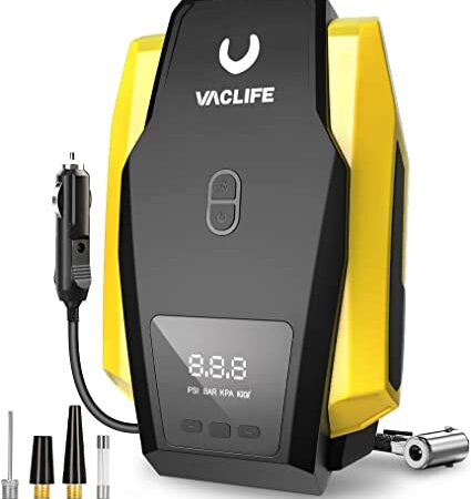 VacLife-Tire-Inflator-Portable-Air-Compressor-Air-Pump-for-Car-Tires-12V-DC-Tire-Pump-for-Bikes-up-to-150-PSI-w-LED-Light-Digital-Pressure-Gauge-cipads-freeads