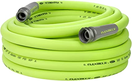 Flexzilla Garden Hose 5/8 in. x 50 ft, Heavy Duty, Lightweight, Drinking Water Safe, ZillaGreen cipads freeads