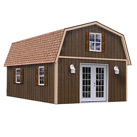 Richmond 16 ft. x 32 ft. Wood Storage Building cipads freeads