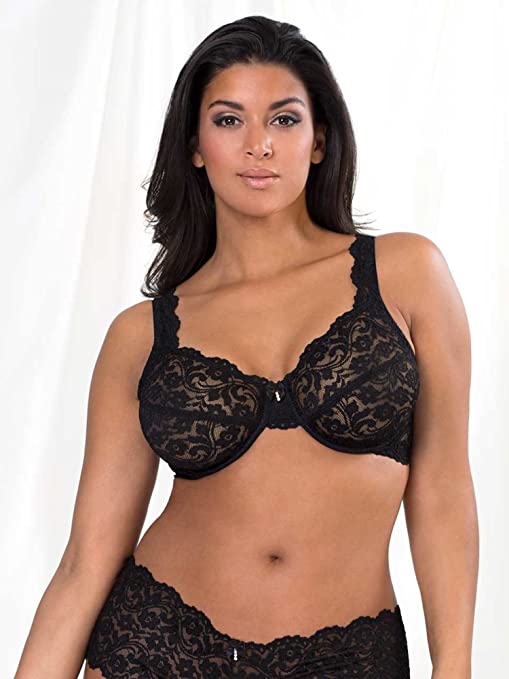 Smart & Sexy Women's Plus Size Signature Lace Unlined Underwire Bra with Added Support cipads freeads