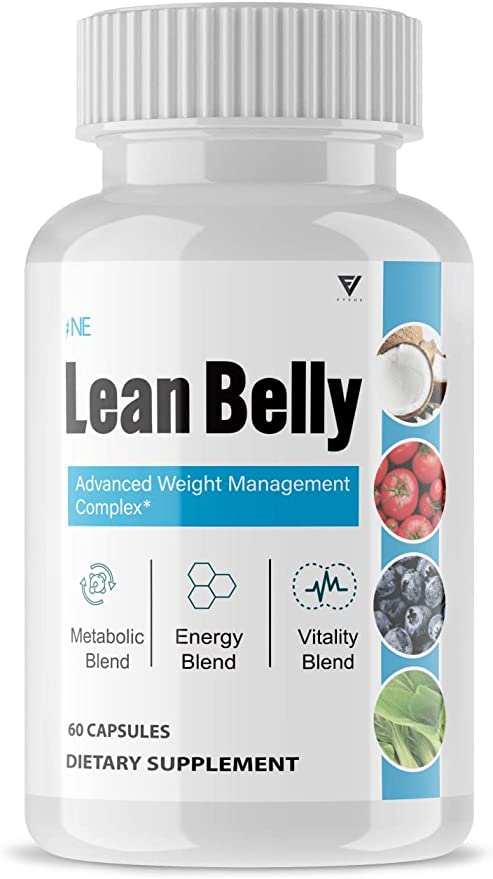 Ikara Lean Belly Powder Weight Loss Pills Supplement - Ikariaslim Leanbelly Advanced Formula Superfood Beauty Blend Complex (60 Capsules), cipads freeads