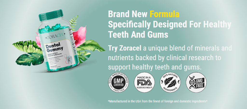 Zoracel Dental Gummy cipads freeads