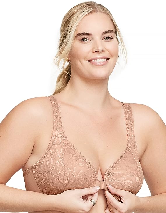 Glamorise-Womens-Plus-Size-Wonderwire-Lace-Front-Closure-Underwire-9245-cipads-freeads