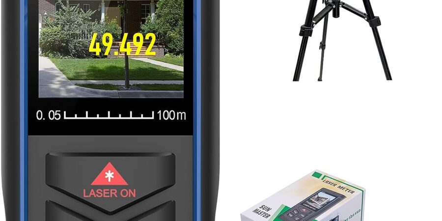 Outdoor-Laser-Measure-656ft-Laser-Distance-Measurement-Tool-with-Point-Finder-Camera-200m-Digital-Long-Distance-Meter-Laser-Measuring-Ruler-with-Electronic-Horizontal-Calibration-cipads-freeads