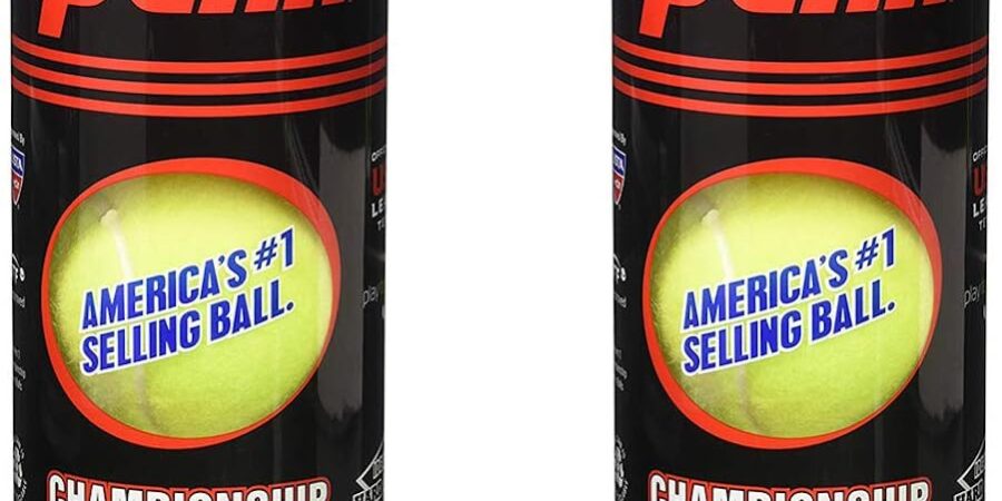 Penn Championship Tennis Balls - Extra Duty Felt Pressurized Tennis Balls - (2 Cans, 6 Balls) cipads freeads