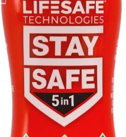 StaySafe 5-in-1 Fire Extinguisher For Home, Kitchen, Car, Garage, Boat The best small extinguisher that tackles 5 types of fire in seconds cipads freeads