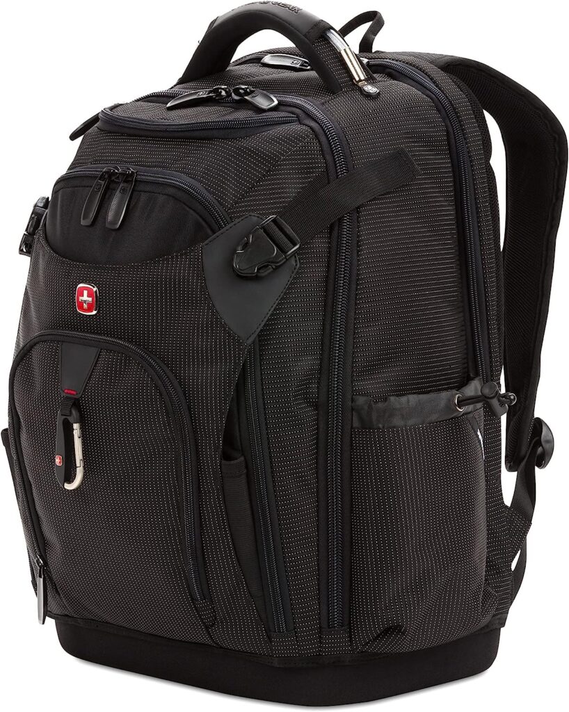 SwissGear Laptop Backpack for Tool Storage, Fits 15-Inch Notebook, cipads, freeads