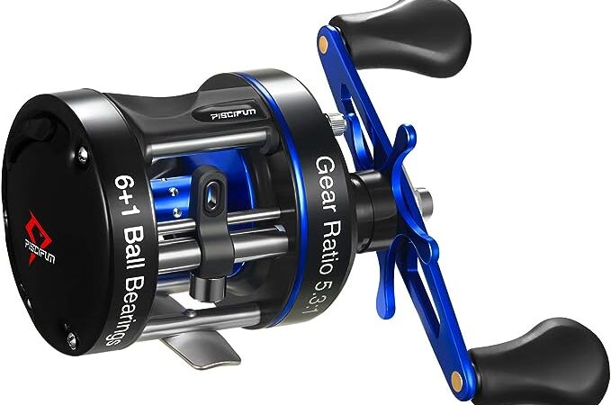 Piscifun-Chaos-XS-Baitcasting-Fishing-Reel-Reinforced-Metal-Body-Round-Baitcaster-Reel-Smooth-Powerful-Saltwater-Inshore-Surf-Trolling-Reel-Conventional-Reel-for-Catfish-Musky-Bass-Pike-cipads-freeads