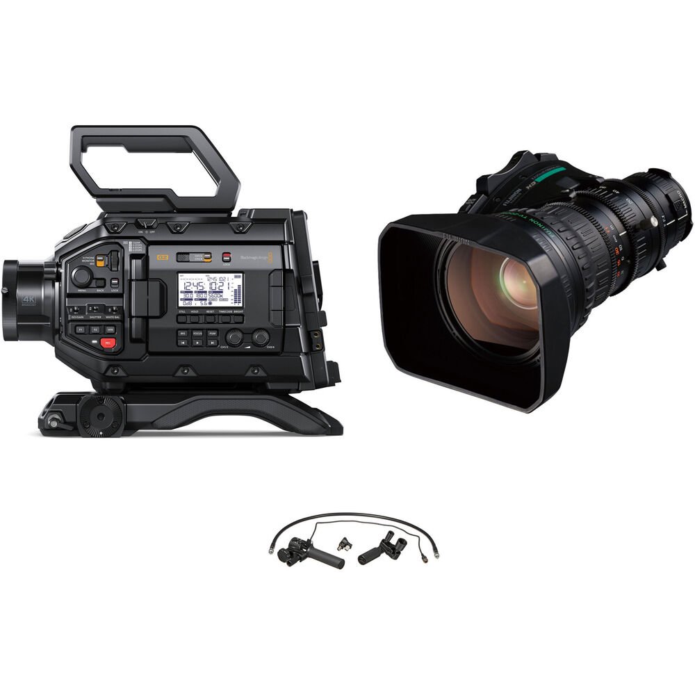 Blackmagic Design URSA Broadcast G2 Camera with Fujinon 8.5-170mm Lens & Zoom/Focus Control Product Review cipads freeads