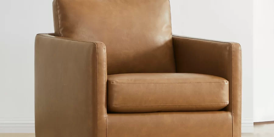 CHITA-Swivel-Accent-Chairs-for-Living-Room-Comfortable-Arm-Chairs-for-Bedroom-Faux-Leather-in-Saddle-Brown-cipads-freeads