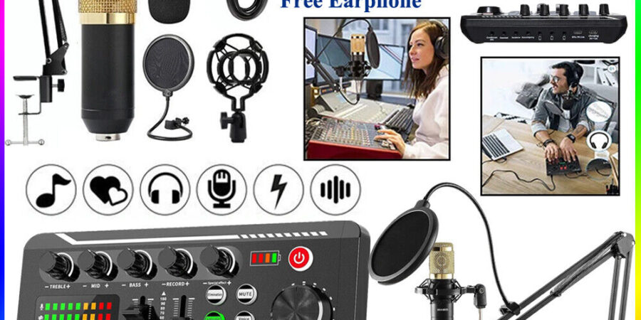 Complete-Home-Studio-Recording-Kit-Mixer-Condenser-Microphone-for-Music-Podcast-cipads-freeads