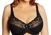 DELIMIRA Women’s Full Coverage Underwire Unlined Minimizer Lace Bra Suportive Plus Size Bras For Woman