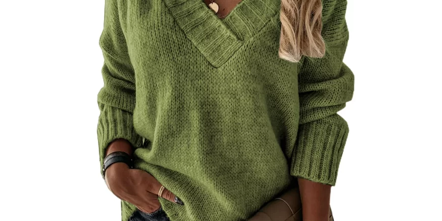 Rosfancy-Women-Pullover-Sweaters-Tops-Oversized-Cable-Knit-V-Neck-Long-Sleeve-Casual-Loose-Sweater-Jumper-cipads-freeads3