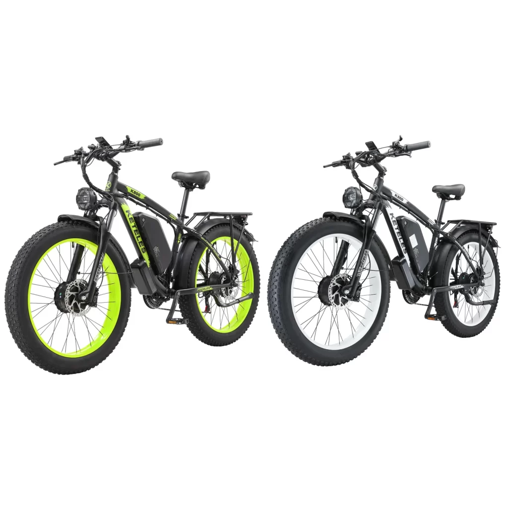 KETELES 2000W Dual Motor E-Bike 26" Fat Tire 48V 23Ah Mountain Bicycle 35MPH US On Ebay.com cipads freeads