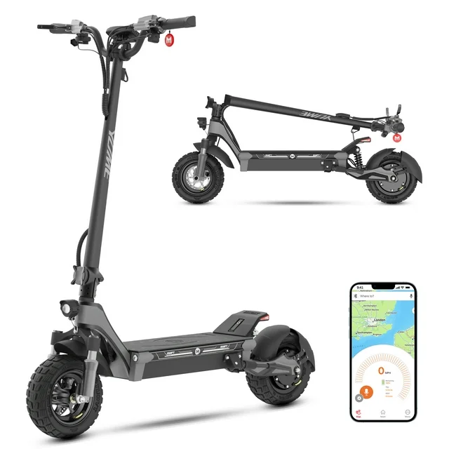 M YUME SCOOTER Swift Electric Scooter 32MPH 1200W Portable Folding Electric Scooter for Adults 37 Miles Range At Walmart.com cipads freeads