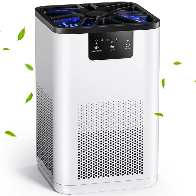 ALROCKET Air Purifier, with H13 True HEPA Filter, Remove 99.9% Smoke Dust Allergies for 300 SQ.ft cipads freeads