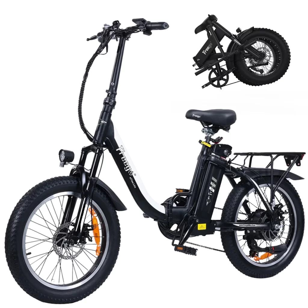 Freego Folding Electric Bike for Adults, 800W Brushless Motor, 28mph Top Speed/48V/15Ah Removable Battery Up to 50Miles, B20B 7 Speed Gears, 20" x 3" Fat Tire Ebike At Walmart.com Near Houston, Texas cipads freeads