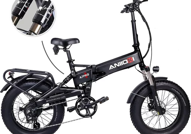 Aniioki A7 Pro Electric Bike Adults Folding Upgraded 750W 28MPH 48V 20Ah Samsung Battery 20 Inch Fat Tire eBike Full Suspension Snow Beach Mountain E-Bike Shimano 8-Speed, Black At Walmart.com Near Jacksonville, Florida cipads freeads