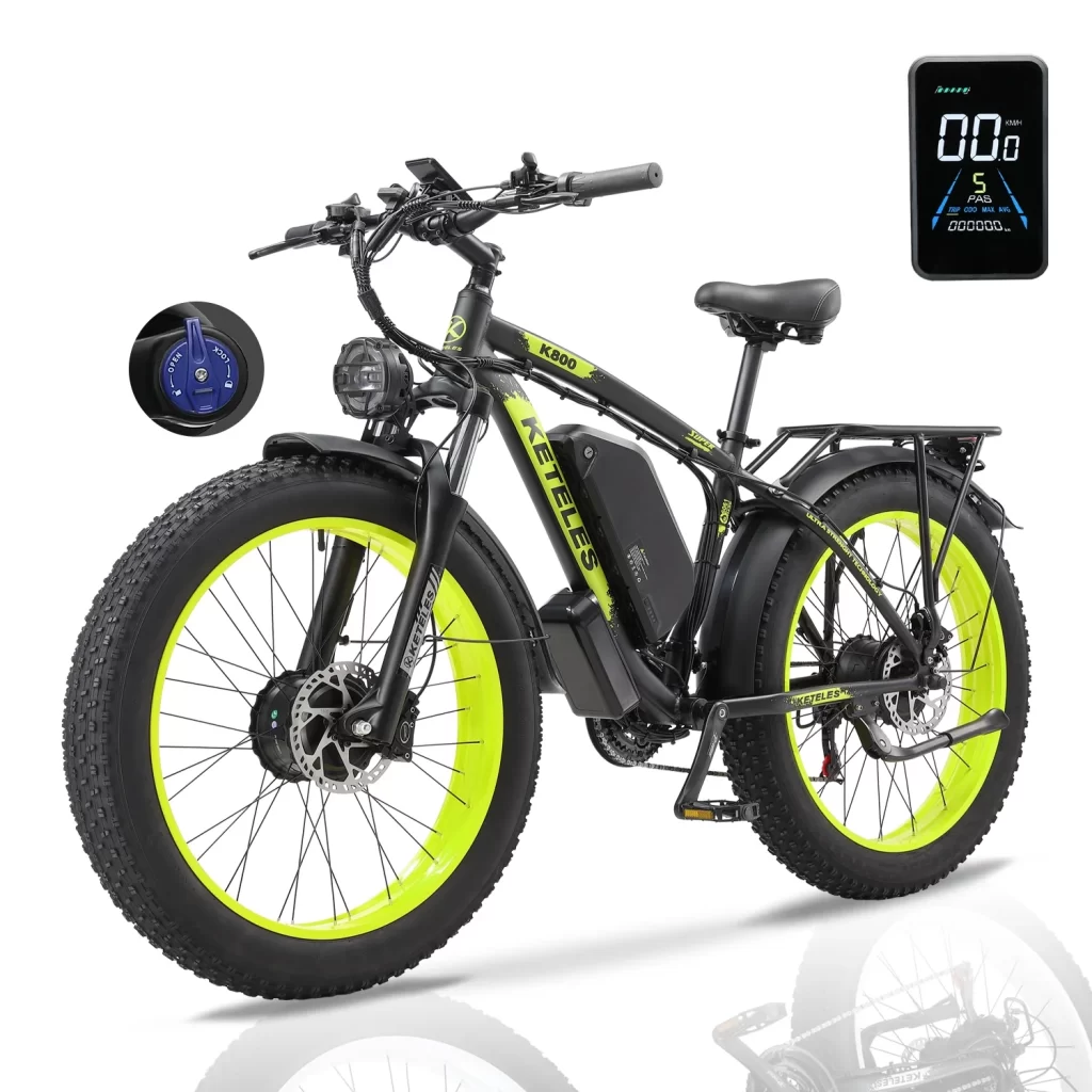 KETELES 2000W Electric Bike for Adults, 26" Fat Tire Electric Commuter Bicycle, Electric Mountain Bicycle Beach Snow Bike Ebike E-bike with 48V 23AH Removable Battery At Walmart.com Near Dayton, Ohio cipads freeads