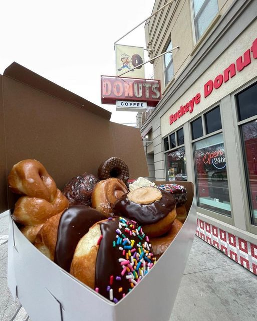 Locals Favorite Donut Shop - Buckeye Donuts - OSU Campus cipads freeads