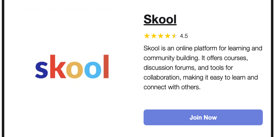 Get Out The New Online Community Called Skool cipads freeads