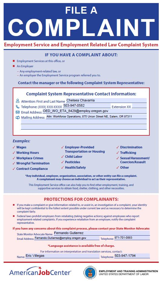 How To File A Complaint With Your State AG's Office About Your Employer, Unfair Employment Practices? cipads freeads