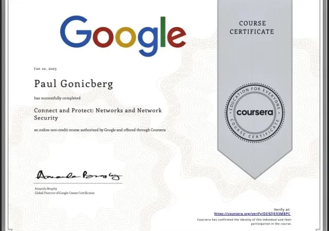 What is a CyberSecurity Google Certification cipads freeads