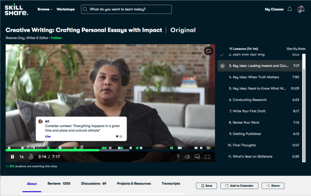 Online Classes for Creatives | Skillshare Website Review cipads freeads