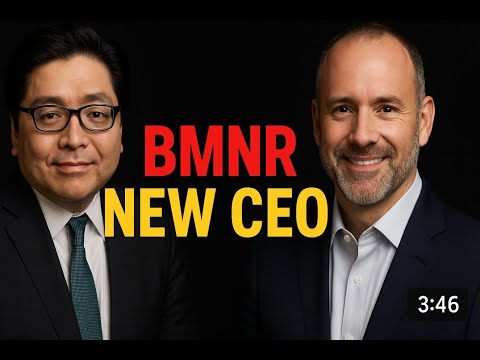 Bitmine’s New CEO EXPLAINED — What It Means for BMNR Investors cipads freeads in the news