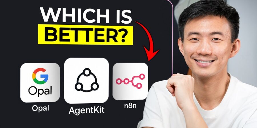 I Built with OpenAI Agent Builder, n8n, and Google Opal — Here’s the Real Difference (in 8 Minutes) ciapds freeads in the news