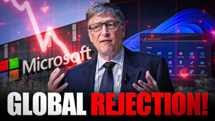 Bill Gates STUNNED as Windows 11 Revolt Goes GLOBAL Microsoft Faces MASS ABANDONMENT, Market Ideas, Swot Analysis With A Table cipads freeads in the news